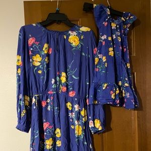 Mommy and me short dress medium/2T